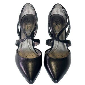 LifeStride Black Seamless Pumps Size 10M Comfort Work Heels